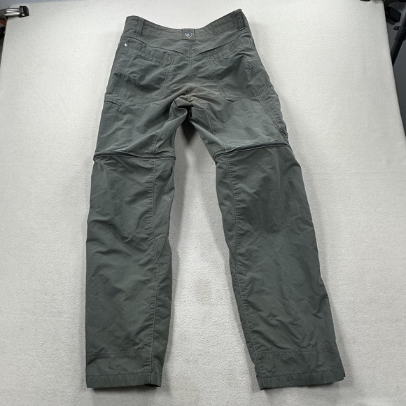 Kuhl Pants Mens 30 Green Liberator Convertible Stealth Zip Off Hiking Outdoor - Picture 5 of 16